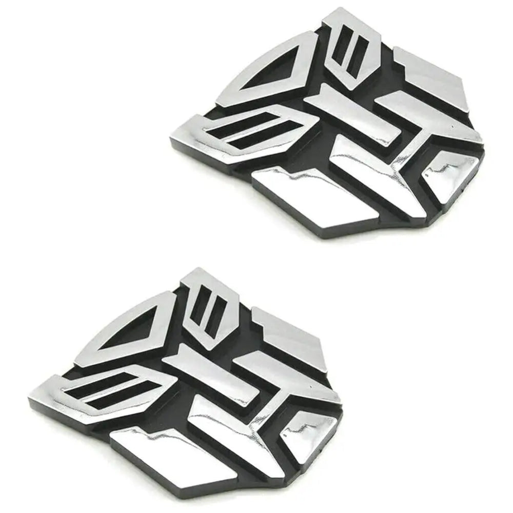 New 3D Car Stickers For Transformer Badge Decepticon Emblem Tail Decal Cool Autobots Logo Car Styling Motorcycle Car Accessories