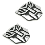 New 3D Car Stickers For Transformer Badge Decepticon Emblem Tail Decal Cool Autobots Logo Car Styling Motorcycle Car Accessories