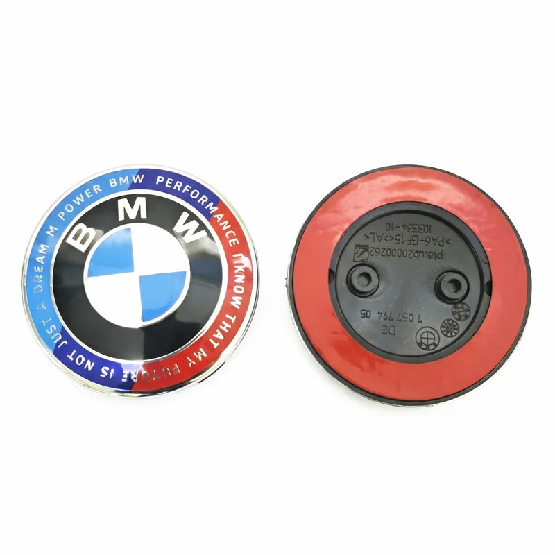 2 Holes 3 Holes Hood Emblem Trunk Badge BMW F20 F22 F23 F30 F80 F31 F34 F32 F82 F33 F10 F11 E81 E87 E63 E64 F12 F13 E85