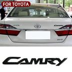 NEW ABS Car Body Trunk Emblem CAMRY Logo Sticker For Toyota CAMRY 2006-2018 Badge Auto Rear Letter Decal Exterior Accessories