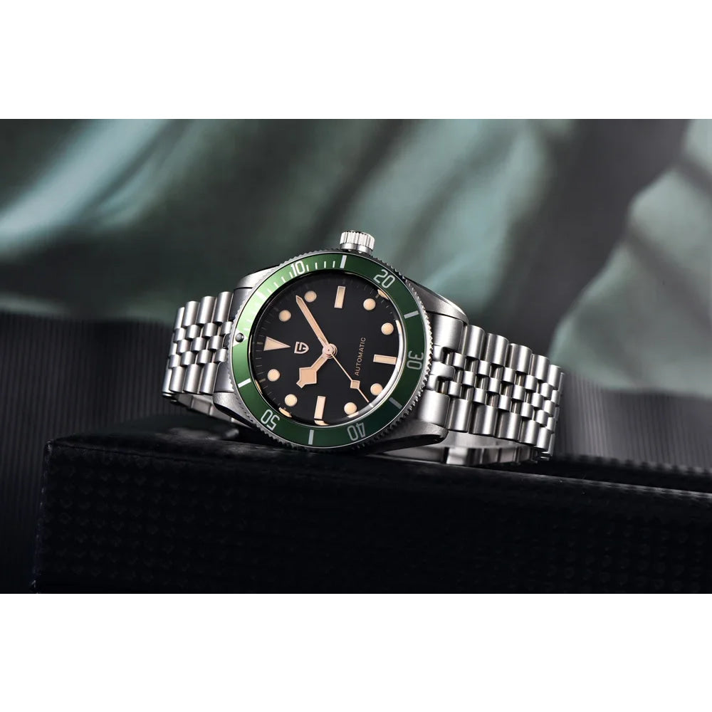 PAGANI DESIGN BB58 Retro Mens Watches 2026 Luxury Automatic Watch For Man Mechanical Wristwatch AR Sapphire Waterproof Men Gift