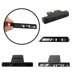 Car Front Grille Emblem Decoration Sticker Auto Styling Accessories For Mercedes Benz AMG W204 W205 B180 W221 W447 Smart CLG GLS
