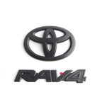 Overlays NEW 2019-2024 Suitable for Toyota Rav4 XLE XSE AWD Hybrid Matte Blackout Emblems Kits