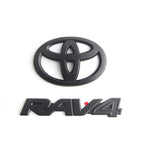 Overlays NEW 2019-2024 Suitable for Toyota Rav4 XLE XSE AWD Hybrid Matte Blackout Emblems Kits