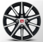 4pcs 56mm 60mm 65mm Car Wheel Center Covers Badge Sticker Stickers For Honda Civic XR-V HR-V Accord Odyssey CRV Insight Fit