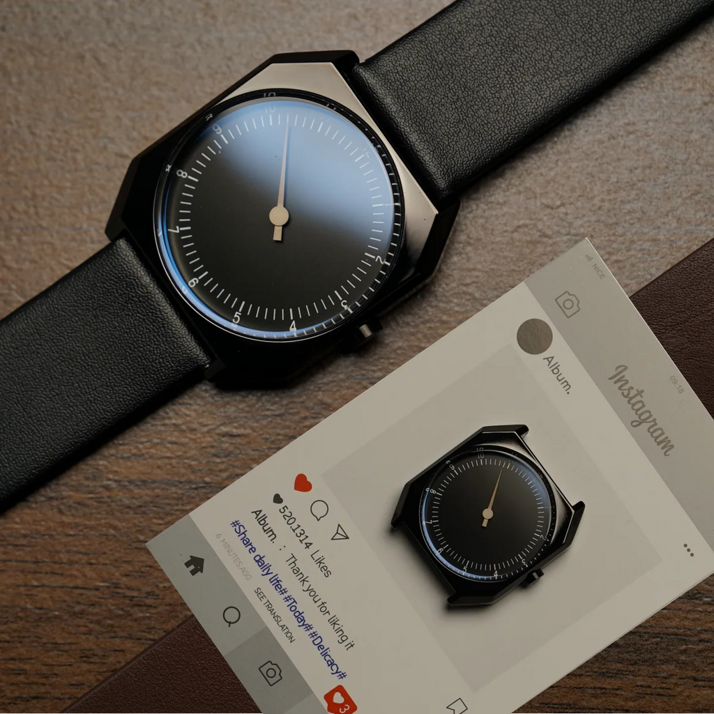 SKU Retro One Pointer Watch for Men luxury high quality Vintage Style Quartz Watch Unique Design Fashion Wristwatch for man men