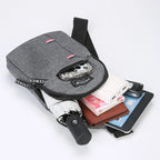 Riñonera impermeable de gran capacidad para hombre, correa ajustable para actividades al aire libre, viajes, correr, senderismo y ciclismo