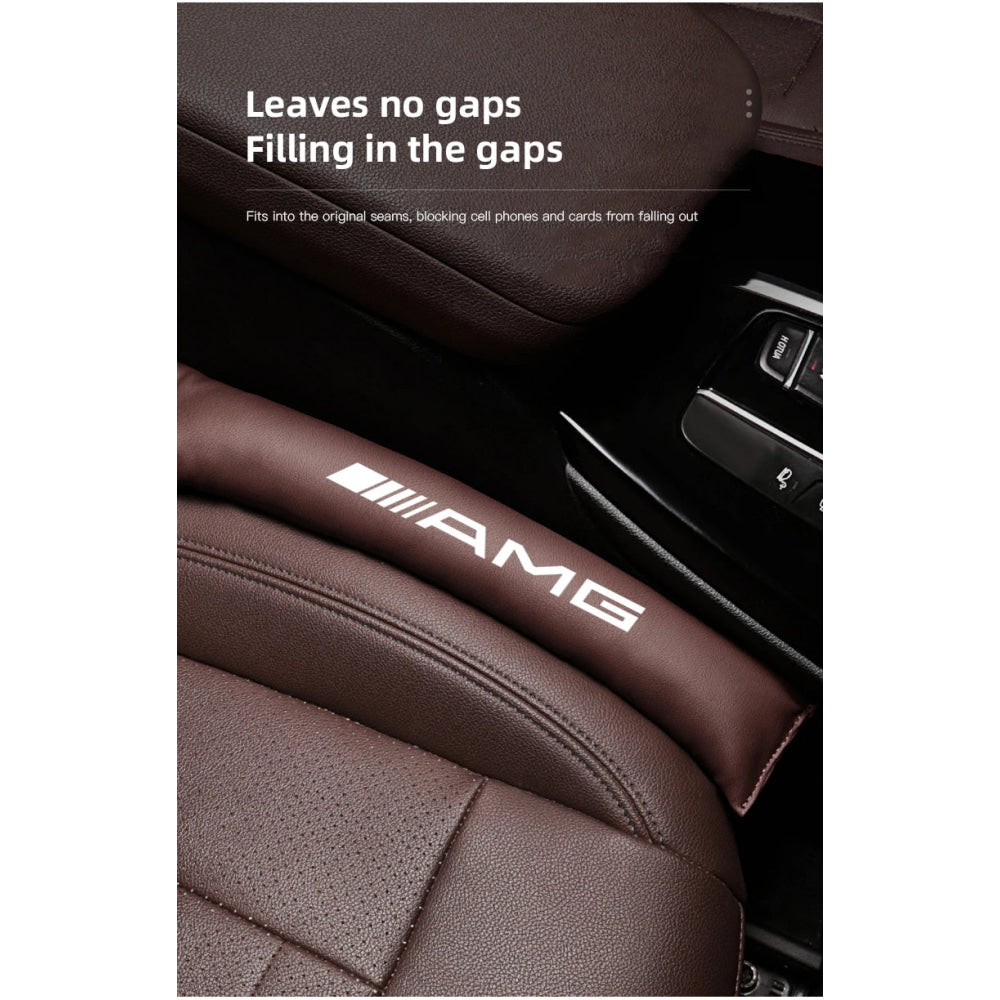 2Pcs Car Seat Gap Filler Leak Proof Sealing Strip For Mercedes Benz AMG W204 W205 W203 W211 W212 W213 W201 W210 W124 W126 W140