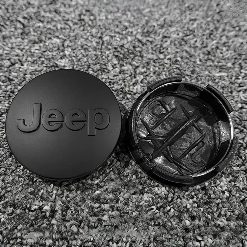 Car Tire Center Cap 63mm/55mm For Jeep Renegade Compass Grand Cherokee Wrangler jk Gladiator Patriot Liberty Commander Trailhawk