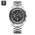 New Men Watch Calendar Business Quartz Watches Mens Top Brand Luxury Sport Waterproof Luminous Stainless Steel Man Wristwatches
