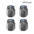 Car Wheel Tire Valve Air Stem Cap Cover For BMW X1 X3 E39 E46 E30 E36 E87 E60 E90 F26 G02 Personalized Decoration Accessories