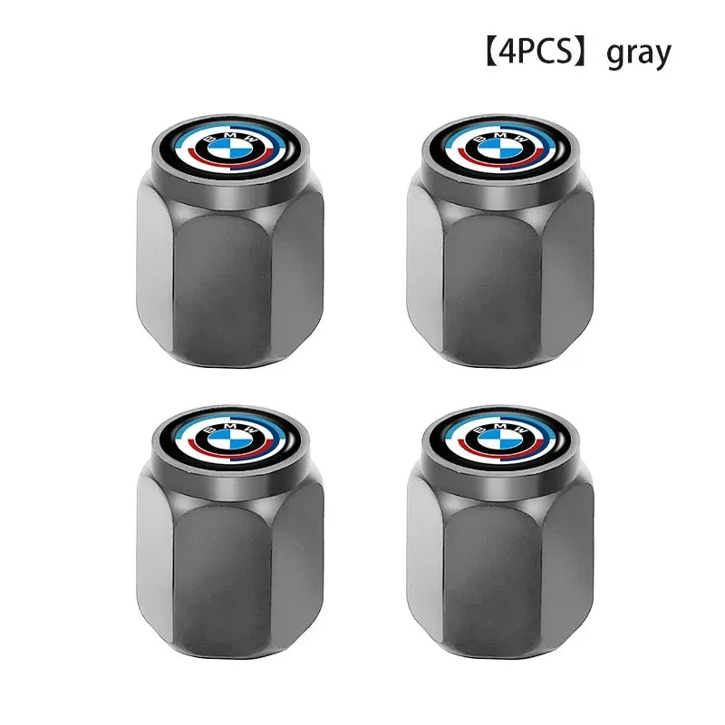Car Wheel Tire Valve Air Stem Cap Cover For BMW X1 X3 E39 E46 E30 E36 E87 E60 E90 F26 G02 Personalized Decoration Accessories