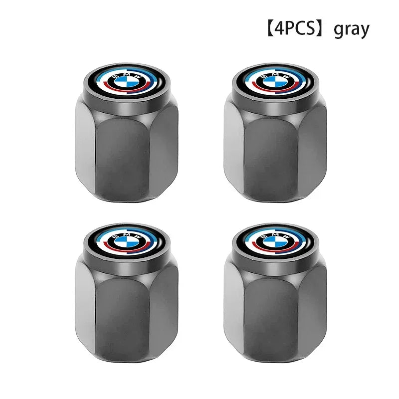 Car Wheel Tire Valve Air Stem Cap Cover For BMW X1 X3 E39 E46 E30 E36 E87 E60 E90 F26 G02 Personalized Decoration Accessories