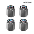 Car Wheel Tire Valve Air Stem Cap Cover For BMW X1 X3 E39 E46 E30 E36 E87 E60 E90 F26 G02 Personalized Decoration Accessories