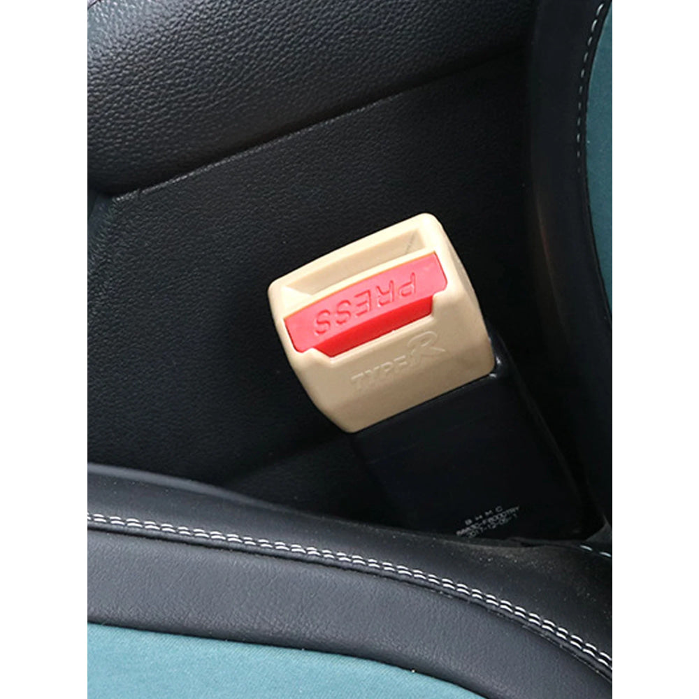 2PC Car Seat Belt Clip Extender Seatbelt Lock Buckle Plug Thick Insert Socket Extender Buckle Seat Belt Accessorie