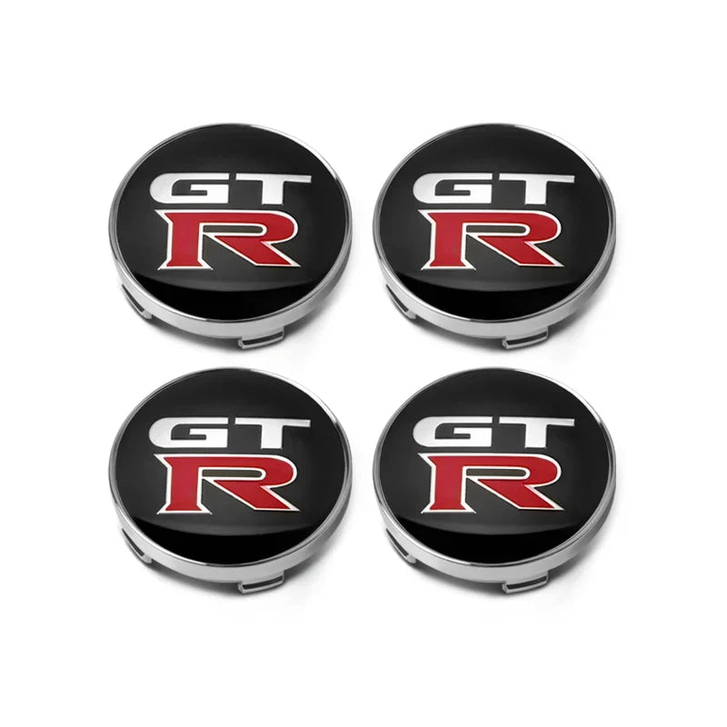4pcs 54/60MM Car Styling Wheel Center Cap Hub Covers Badge Accessories For Nissan Nismo GTR Qashqai Almera Teana V36 Sylphy Note