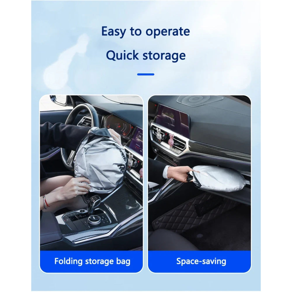 Car Windshield Sun Shade Window Shade Front Sunshade Protect For BMW X1 X2 X3 X4 X5 X6 X7 GT E53 E70 E71 F25 E84 M Sticker
