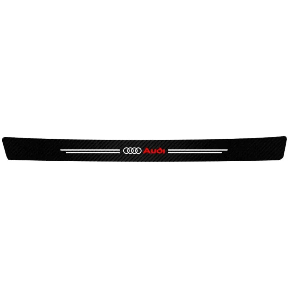 Car Door Trunk Sill Protective Strip Threshold Anti Scratch Sticker for Audi sline A4 B7 B8 B9 A3 8P 8V 8L A5 A6 Q3 Accessories