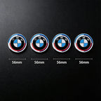 4Pcs 56/68mm Wheel Center Caps Emblem Badge For BMW 50th Anniversary E90 E60 F10 F20 G20 G30 E53 E85 E70 E84 F48 1/3/5/7 Series