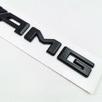 3D ABS Black A35 A45 A160 A180 A200 A250 Logo Letters 4MATIC Badge Car Rear Star Sticker AMG Emblem For Mercedes Benz