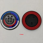 For BMW F20 F22 F23 F30 F80 F31 F34 F32 F82 F33 F10 F11 E81 E87 E63 E64 1Pcs 2 Holes 3 Holes Hood Emblem Trunk Badge Accessories