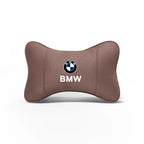 Soft Suede Neck Pillow Comfort Car Headrest Interior Decor Accessories For BMW E90 G80 M3 G30 M5 F82 F83 F20 F21 G42 F95 F96 G06