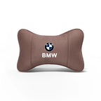 Soft Suede Neck Pillow Comfort Car Headrest Interior Decor Accessories For BMW E90 G80 M3 G30 M5 F82 F83 F20 F21 G42 F95 F96 G06