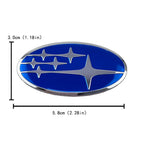 For Subaru Forester Outback Legacy Impreza STI BRZ 58mm Alloy Car Steering Wheel Center Emblem Badge Decal Auto Accessories