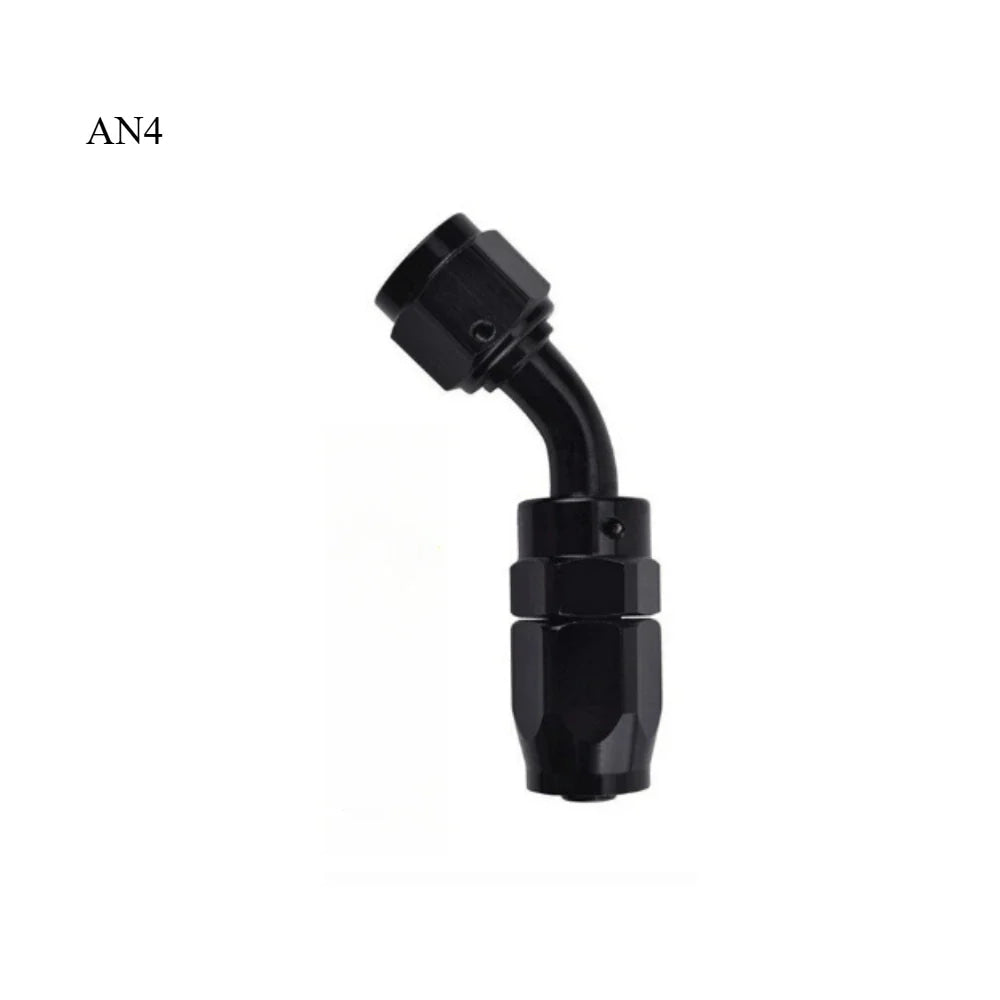 AN4/AN6/AN12 Swivel Hose End Fitting Adapter For Oil/Fuel/Gas Hose Line Oil Cool