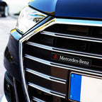Front Grille LED Emblem Light Illuminated Badge For Mercedes AMG W205 C180 C200 C260 C300 W124 W126 W140 W168 W169 Car Accessory