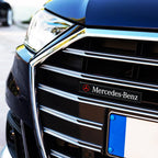 Front Grille LED Emblem Light Illuminated Badge For Mercedes AMG W205 C180 C200 C260 C300 W124 W126 W140 W168 W169 Car Accessory