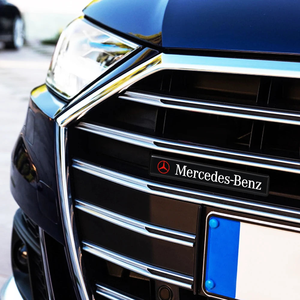 Front Grille LED Emblem Light Illuminated Badge For Mercedes AMG W205 C180 C200 C260 C300 W124 W126 W140 W168 W169 Car Accessory