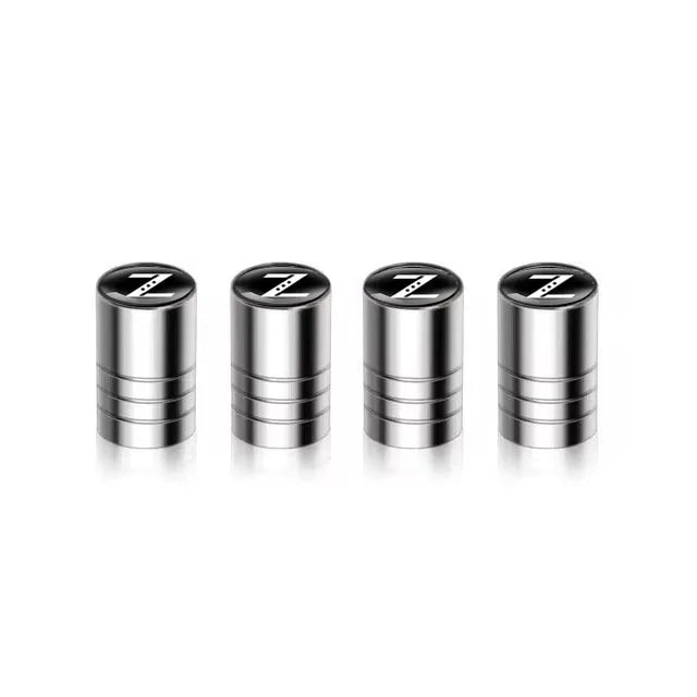4Pcs Car Styling For Z Badge Aluminium Alloy Wheel Tire Valve Cover Caps Auto Accessories Car Motorcycle For Nissan Accessories