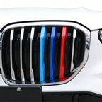 ABS Car Grille Trim Strip For BMW X1 X2 X3 X4 X5 X6 X7 E84 F48 F49 F39 E83 F25 G01 F26 G02 E70 F15 E53 G05 E71 E72 F16 G06 G07
