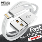 Original Quality USB Charger Cable for iPhone 14 8 7 6S Plus 13 12 Pro XS Max XR SE Fast Charging Cord Data Sync Line 1m 2m 3m