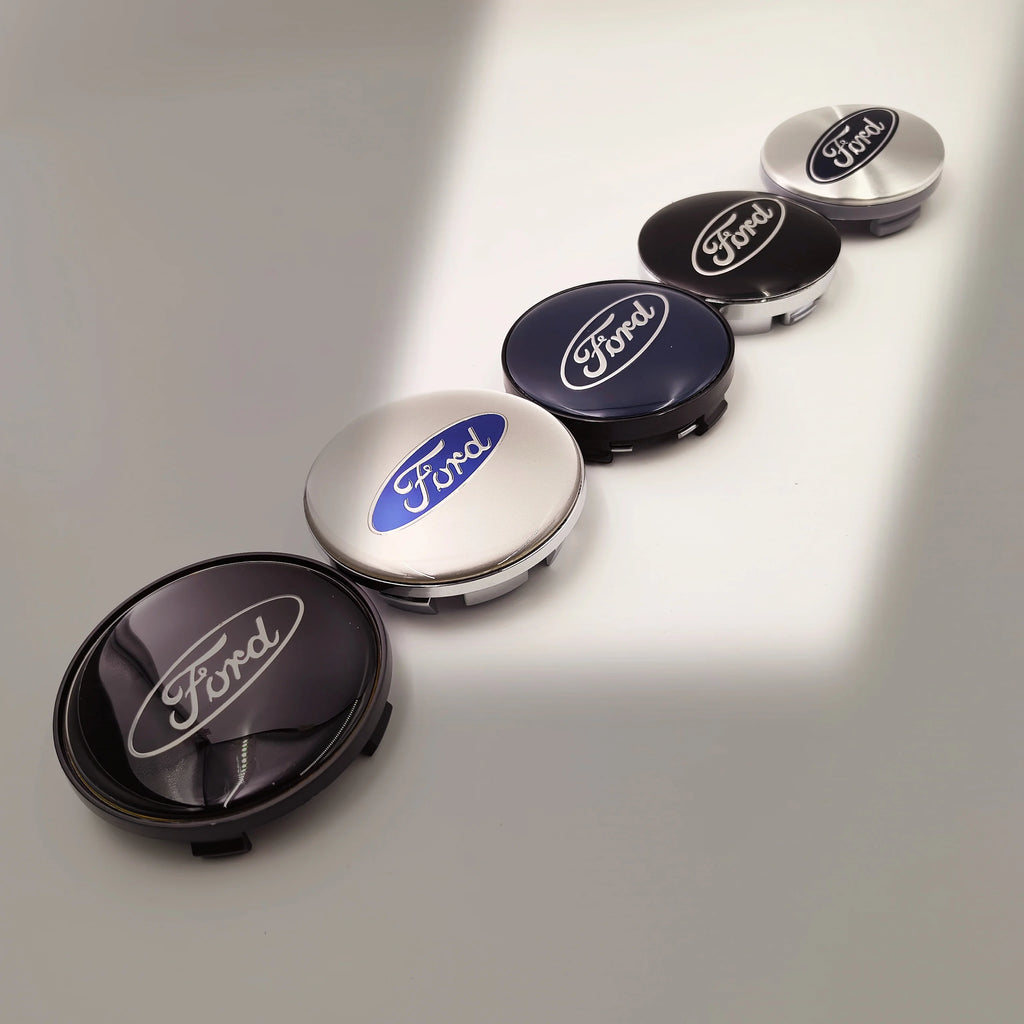 4pcs Car Wheel Center Caps Hubcap Cover 54/56/60/65/68mm For Ford Fiesta Mondeo Fusion Explorer Escape Focus Kuga Rim Cover