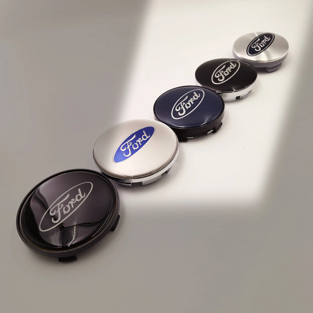 4pcs Car Wheel Center Caps Hubcap Cover 54/56/60/65/68mm For Ford Fiesta Mondeo Fusion Explorer Escape Focus Kuga Rim Cover