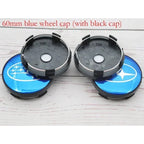 For Subaru ASCENT BRZ FORESTER IMPREZA XV WRC WRX LEGACY OUTBACK STI 4pcs 60mm Car Wheel Center Covers Tire Hub Caps Decoration