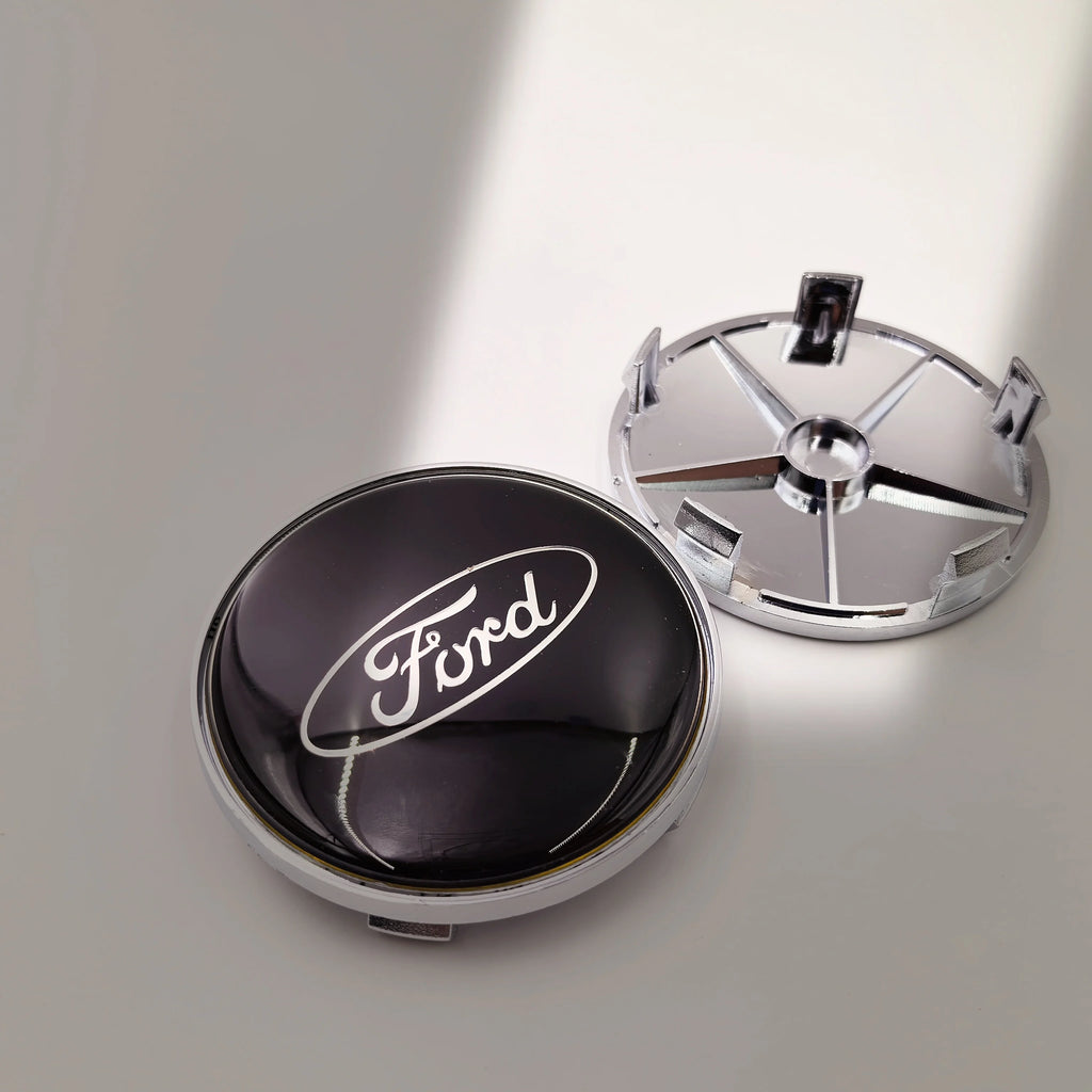4pcs Car Wheel Center Caps Hubcap Cover 54/56/60/65/68mm For Ford Fiesta Mondeo Fusion Explorer Escape Focus Kuga Rim Cover
