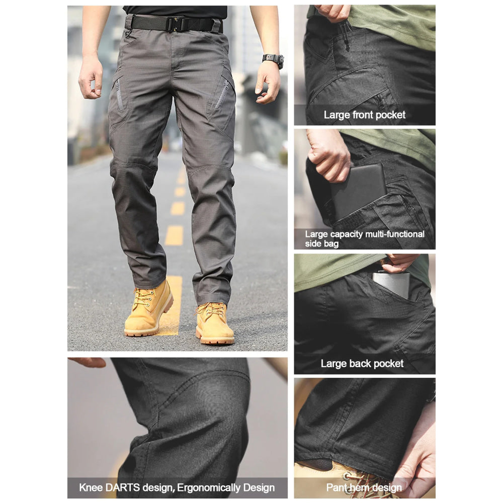 Nuevos pantalones tácticos de Nen, diseño multibolsillos, resistentes a los arañazos, transpirables y cómodos, para desplazamientos al aire libre, ligeros