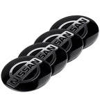 4Pcs 56MM Wheel Center Hub Cap Badge Emblem Decal Stickers Fit For Nissan Nismo Tiida Teana GTR 350Z 370Z 240SX Juke Note