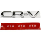 15.4cm Metal 3D Car Stickers Side Fender Badge Styling for Honda CRV Logo 2023 2024 Rear Trunk Emblem Decal Exterior Accessories