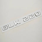 3D ABS Car Logo 4 Matic GLK220 GLK300 GLK350 Emblem Letters Sticker Rear Trunk Badge for GLK W204 X204 GLK220 GLK300 GLK350