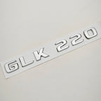 3D ABS Car Logo 4 Matic GLK220 GLK300 GLK350 Emblem Letters Sticker Rear Trunk Badge for GLK W204 X204 GLK220 GLK300 GLK350