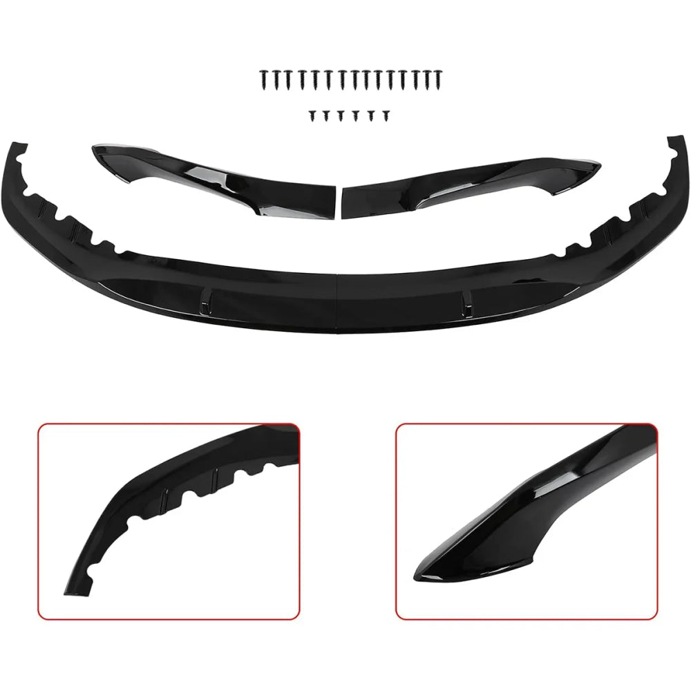 Bumper Lip For BMW 5 Series G30 G31 M Sport 2017 2018 2019 2020 Car Front Bumper Lip Splitter Spolier Diffuser Body Kit Tuning
