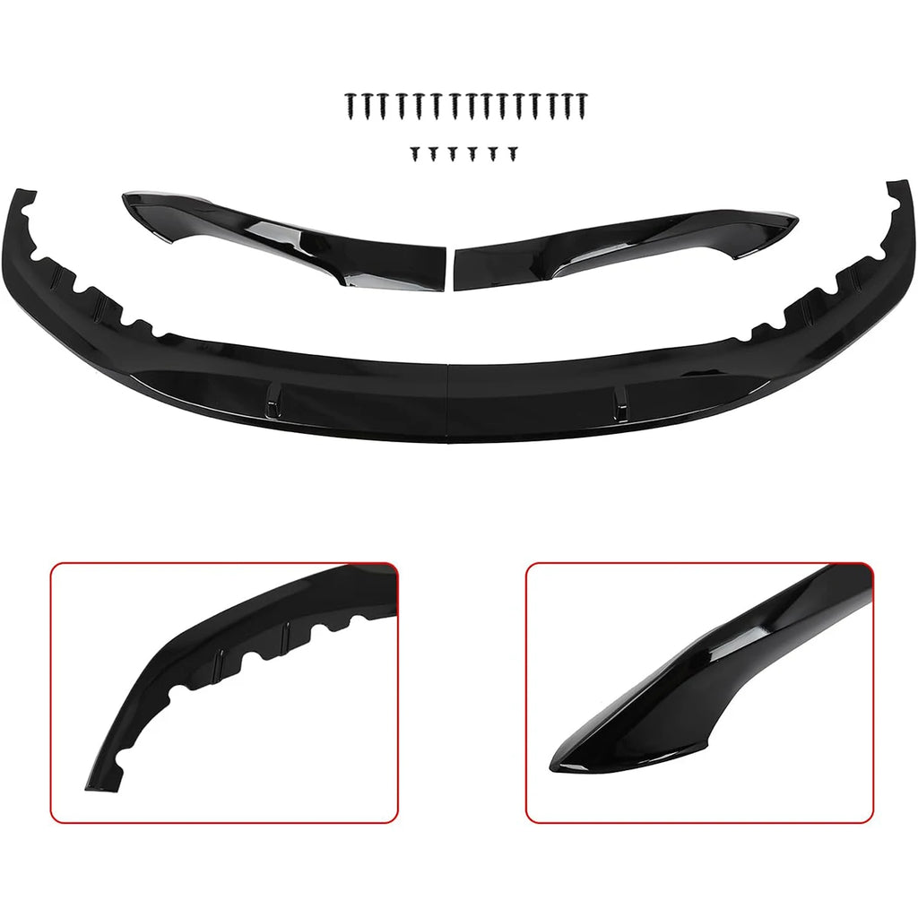 Bumper Lip For BMW 5 Series G30 G31 M Sport 2017 2018 2019 2020 Car Front Bumper Lip Splitter Spolier Diffuser Body Kit Tuning