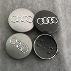 4pcs 60mm 61mm 68mm 69mm Car Styling Wheel Center Cap Hub Covers Badge 4B0601170 For Audi A3 A4 A5 A6 A7 A8 S4 S6 Accessories