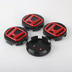 4pcs 56/58/60/69mm Car Wheel Center Hub Caps Accessories For Honda Type R Type S VTEC DOHC Modulo Vezel Legend Si RR Insight