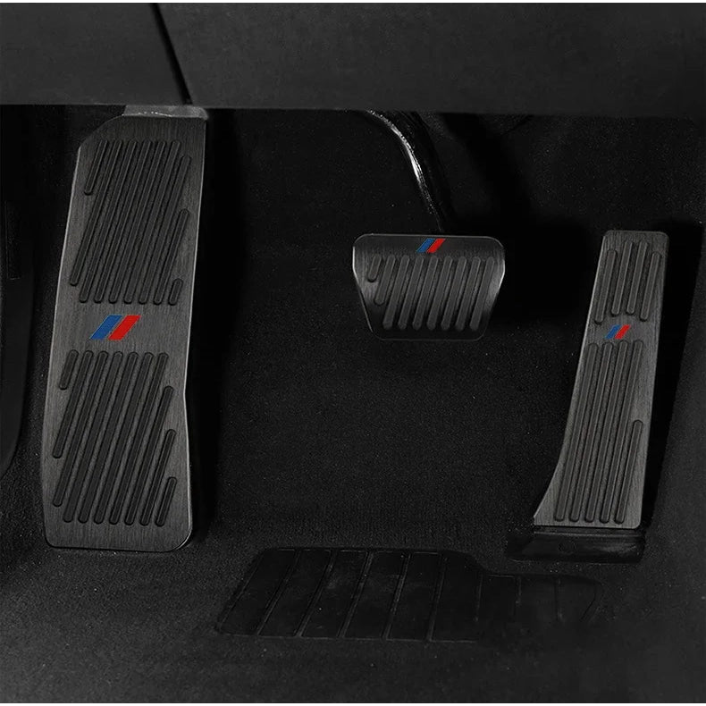 Car Accelerator Brake Pedal Protection Decoration Cover Accessories For BMW X1 X2 X3 X4 X5 X6 X7 3 4 5 6 7 Series F15 E70 E90