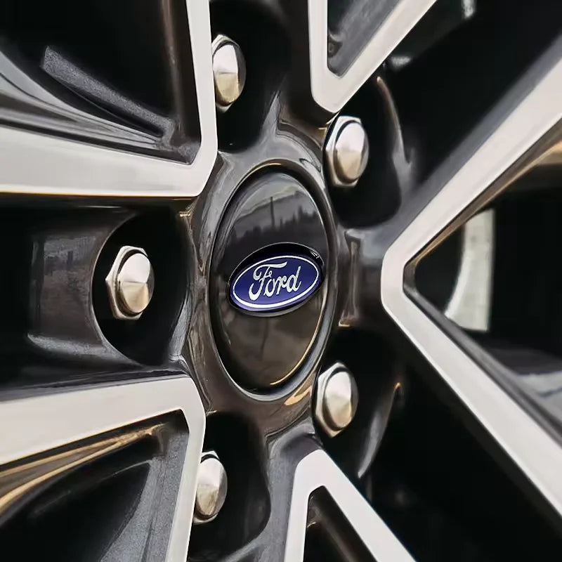 4Pcs 65mm Car Wheel Center Hub Cap Emblem Logo Hub Cap For Ford Fiesta Explorer Escape Shelby Mondeo Fusion Mk2 Mk3 Mk4 Ranger
